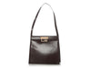 Gucci Vintage Brown Leather Shoulder Bag