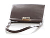 Gucci Vintage Brown Leather Shoulder Bag