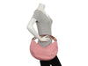 Gucci Medium Pink Leather Bamboo Ring Hobo