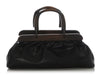 Gucci Black Pebbled Buffalo Leather Doctor’s Bag