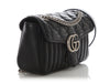 Gucci Small Black Quilted Leather Marmont Handbag