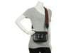 Gucci Mini Black Azalea Calfskin Web Horsebit 1955 Shoulder Bag