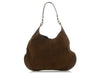 Gucci Large Brown Suede Microguccissima B Bag