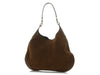 Gucci Large Brown Suede Microguccissima B Bag
