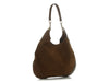 Gucci Large Brown Suede Microguccissima B Bag