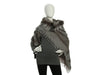 Gucci Fox-Trimmed Shawl