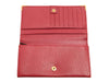Gucci Raspberry Leather Continental Wallet