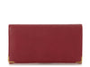 Gucci Raspberry Leather Continental Wallet