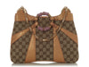 Gucci Vintage Crystal Bamboo Chain Shoulder Bag