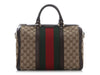 Gucci GG Canvas Web Boston Bag