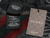 Gucci Gray Wool and Alpaca GG Scarf