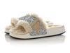 Golden Goose Shearling and Glitter Poolstar Slide Sandals