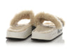 Golden Goose Shearling and Glitter Poolstar Slide Sandals
