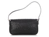 Givenchy Black Ostrich Shoulder Bag