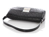 Givenchy Black Ostrich Shoulder Bag