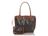Goyard Mini Black and Tan Anjou Tote