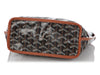 Goyard Mini Black and Tan Anjou Tote