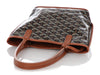 Goyard Mini Black and Tan Anjou Tote