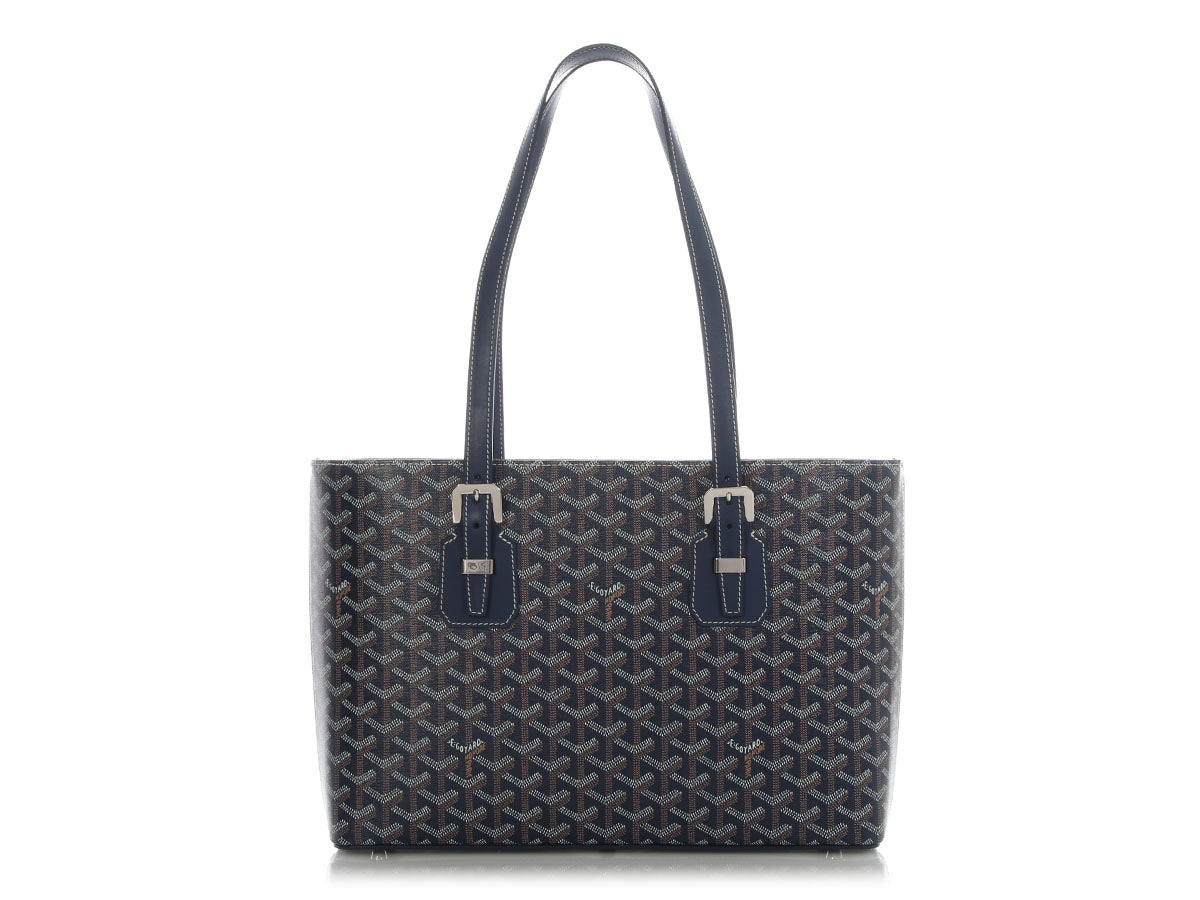 Goyard Navy Okinawa Tote PM