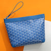Goyard Sky Blue Conti Pouch