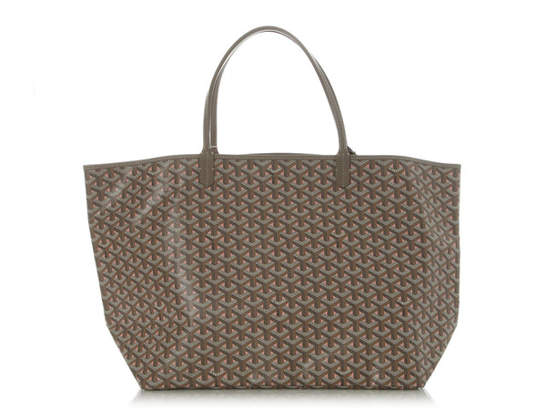 Goyard トートバッグ グレー/ブラウン Goyard LE Greige and Pink Saint-Louis Claire Voie GM