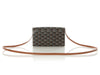 Goyard Black and Brown Varenne Wallet on Chain