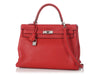 Hermès Rouge Casaque Leather Kelly 35