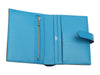 Hermès Blue Epsom Béarn Compact Wallet
