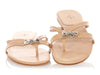 Hermès Light Brown Corfou Sandals