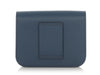 Hermès Blue Evercolor Constance Slim Wallet