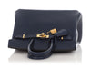 Hermès Dark Blue Swift Birkin 25