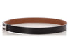 Hermès Black and Gold Reversible Belt Kit 32mm