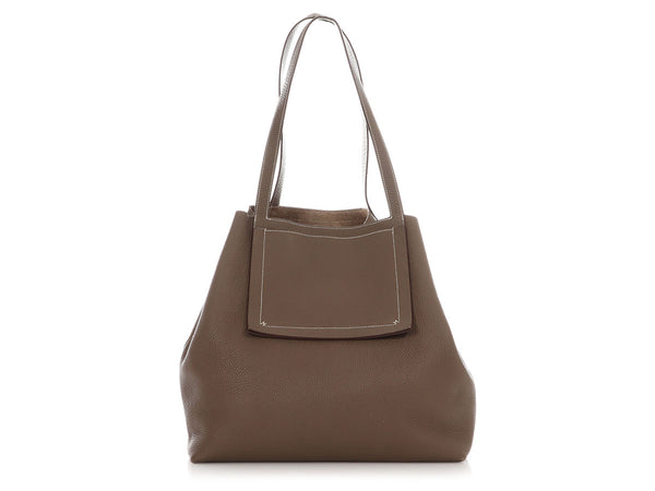 HERMES Cabasellier 46 カバセリエ 46◆Ebene エベンヌ HERMES Cabasellier 46 カバセリエ 46◇Ebene エベンヌ (HERMES