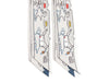 Hermès Les Chiens Parisiens Silk Twilly Pair