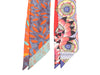Hermès The Savana Dance and Chacun Fait Son Nid Silk Twilly Pair