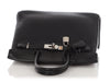 Hermès Black Clémence Birkin 30