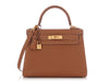 Hermès Gold Togo Kelly 28