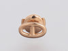 Hermès 18K Rose Gold Farandole Very Small Pierced Earrings