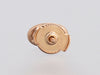 Hermès 18K Rose Gold Farandole Very Small Pierced Earrings