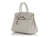 Hermès SO Gris Perle Chèvre Birkin 30