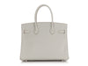 Hermès SO Gris Perle Chèvre Birkin 30