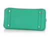 Hermès Menthe Clémence Birkin 30