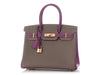 Hermès SO Etain and Anemone Epsom Birkin 30