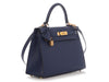 Hermès Bleu Saphir Epsom Kelly 28