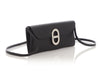 Hermès Black Epsom Chaîne D'Ancre Wallet To Go