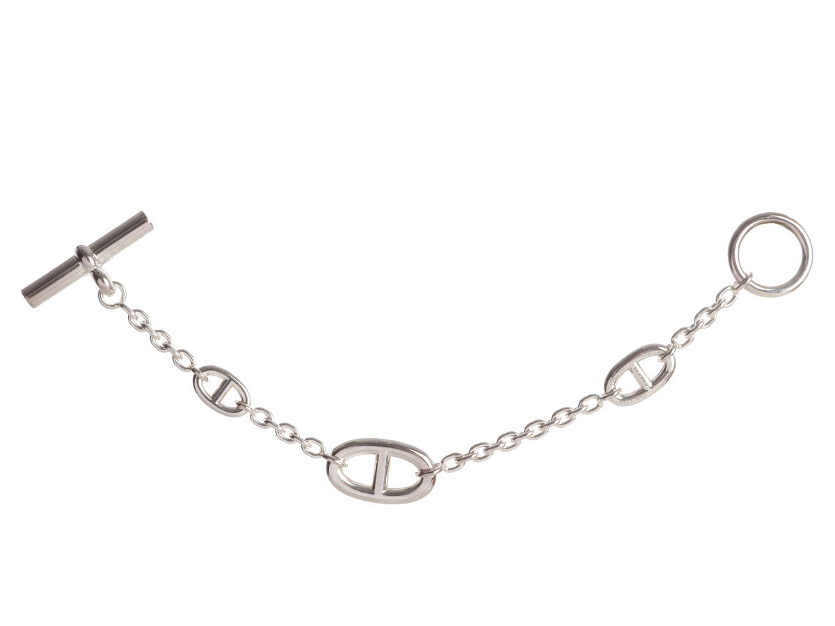 Hermès Sterling Silver Farandole Bracelet