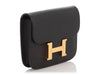 Hermès Black Epsom Constance Slim Wallet