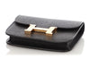 Hermès Black Epsom Constance Slim Wallet