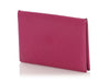Hermès Magenta Chèvre Calvi Card Holder