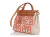 Hermès Toile and Gold Vache Hunter Circuit 24 Herbag Zip 31